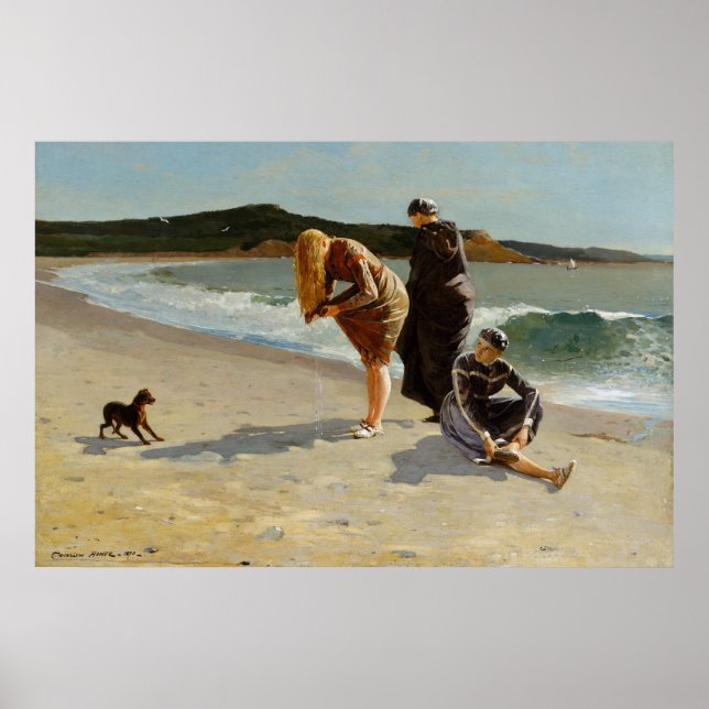 Homer Winslow Art Work Poster (Front)