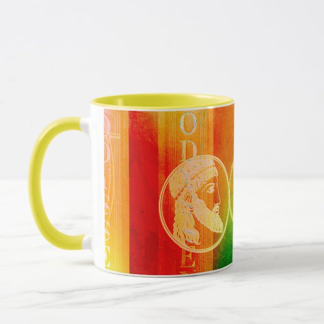 Homer's Odyssey Ceramic Mug (Left)