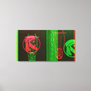 Homer's Odyssey Wrapped Canvas Print