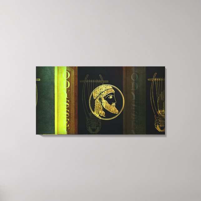 Homer's Odyssey Wrapped Canvas Print (Front)