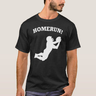 HomeRun Baseball Football Mash Up 2 T-Shirt
