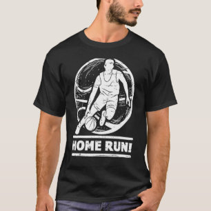 HomeRun Basketball Baseball Mash Up Hilarious Non T-Shirt