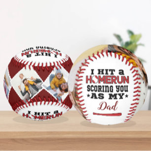 Homerun Dad Custom Photo from from Son or Daughter Baseball