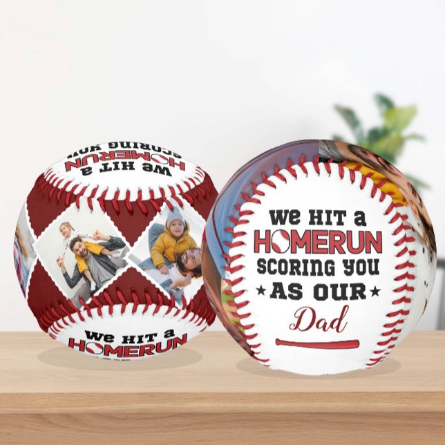 Homerun Dad Father’s Day Custom Photo from Kids Baseball (Creator Uploaded)