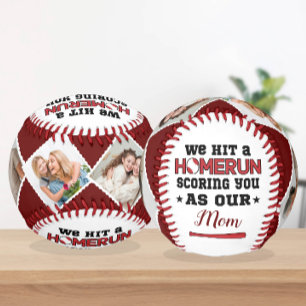 Homerun Mum Mother's Day Custom Photo from Kids Baseball