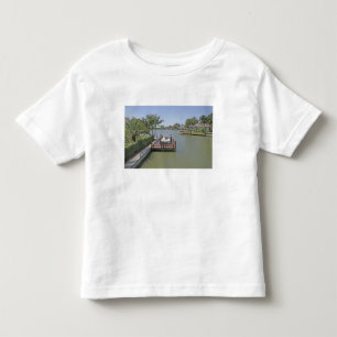 Homes and docks on canal Marco Island Florida Toddler T-Shirt