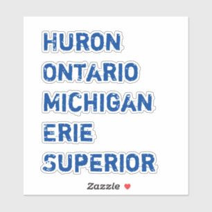 HOMES Huron Ontario Michigan Erie Superior Lakes