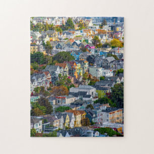 Homes in Noe Valley Jigsaw Puzzle