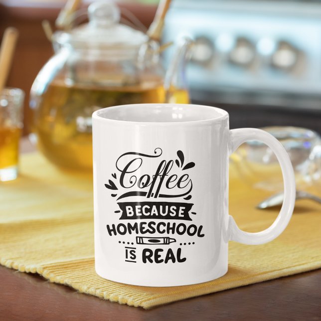 Homeschool Best Mum Coffee Mug - Homeschool Mum (homeschool, homeschooling, homeschool mom gift, homeschool mug )
