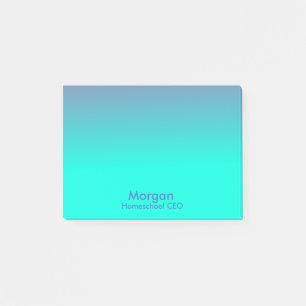Homeschool CEO blue Post-it Notes