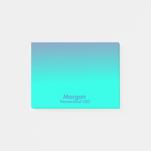 Homeschool CEO Blue Post-it Notes (Front)
