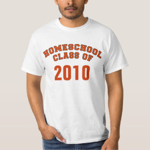 Homeschool Class of Customisable Year Tshirt