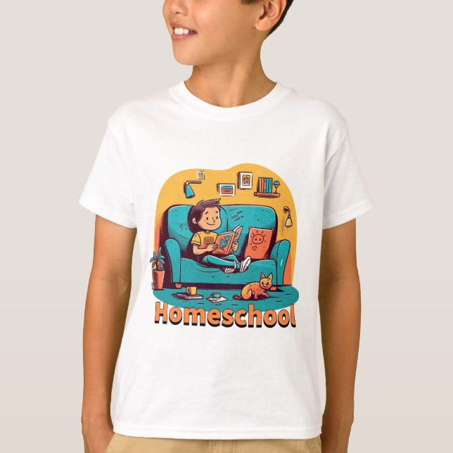 Homeschool Comfort T-Shirt (Front)