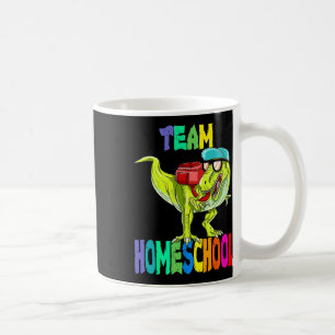 Homeschool Dinosaur T Rex Back To School Coffee Mug