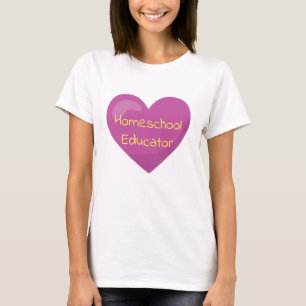 Homeschool Educator Heart T-Shirt