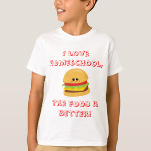 Homeschool Food Humour T-Shirt