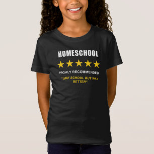 Homeschool – High Recommended: Funny Sarcastic T-Shirt