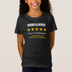 Homeschool – High Recommended: Funny Sarcastic  T-Shirt