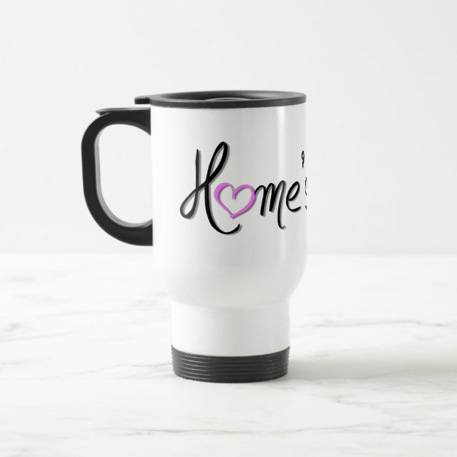 Homeschool Home's Cool  Travel Mug (Left)