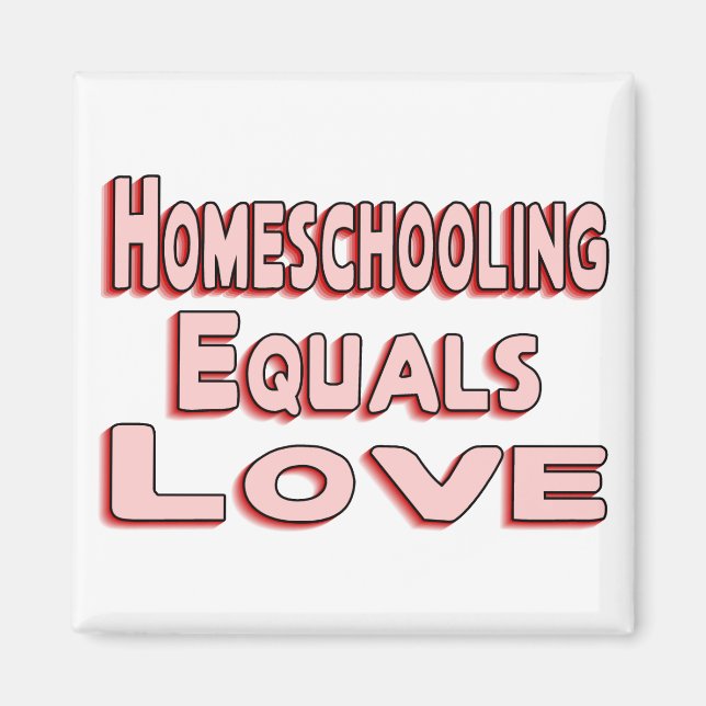 Homeschool Love Magnet (Front)