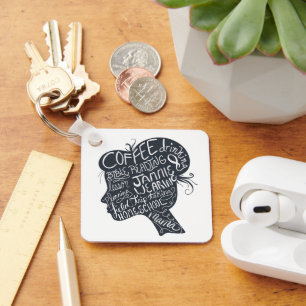 Homeschool Mama Custom Photo Key Ring