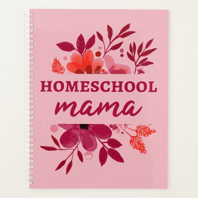 Homeschool Mama I Planner (Front)