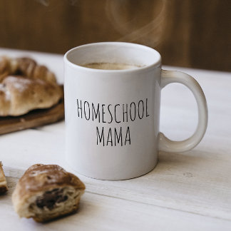 "Homeschool Mama" RAE DUNN inspired Coffee Mug