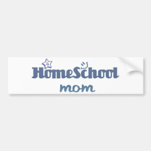 Homeschool Mum Bumper Sticker