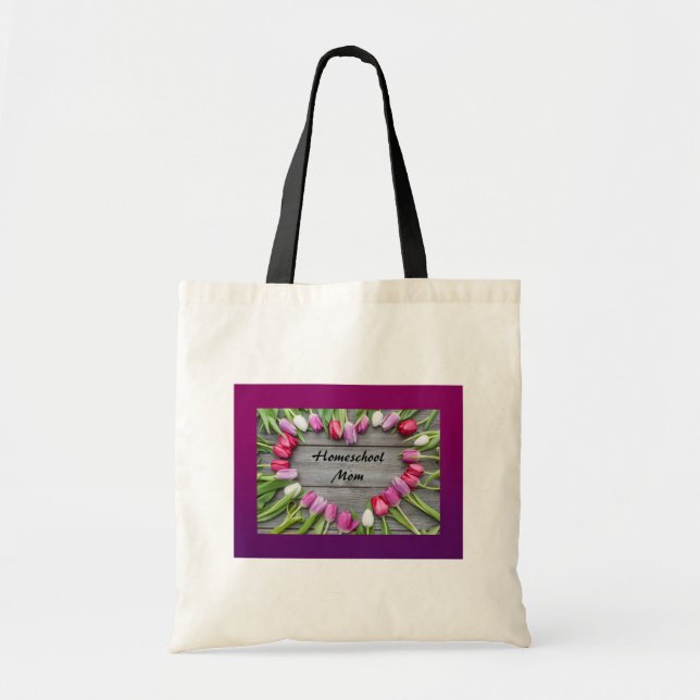 Homeschool mum tote bag (Front)