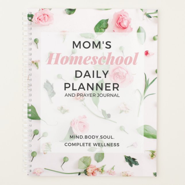 Homeschool Mum's Planner & Prayer Journal (Front)