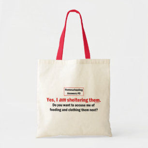 Homeschool Shelter Tote Bag