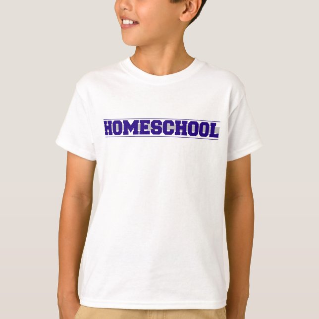 Homeschool Spirit Short Sleeve Tee (Front)