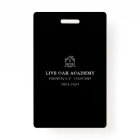 Homeschool Student ID Badge | Minimalist Black