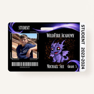Homeschool Student ID ID Badge