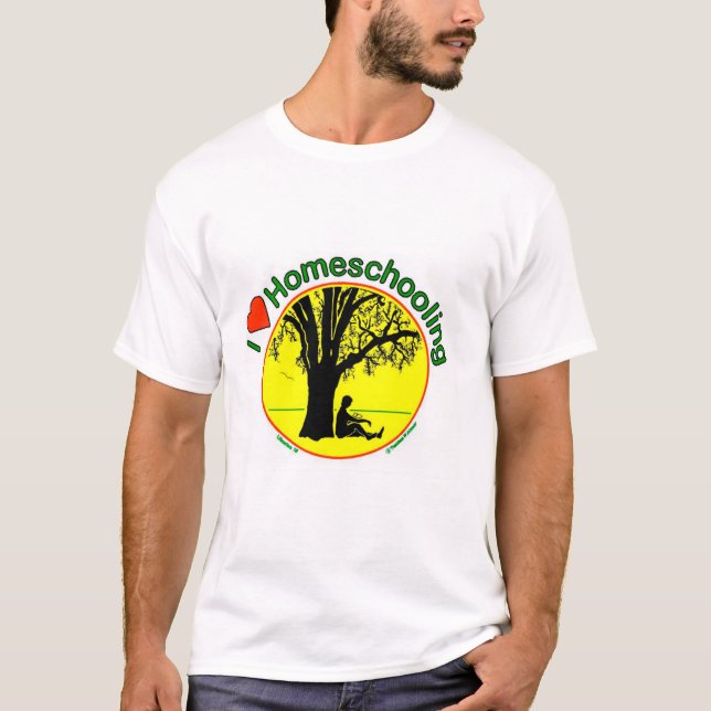 Homeschool T-Shirt Men (Front)