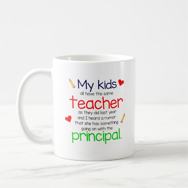 Homeschool Teacher Fun   Coffee Mug (Left)