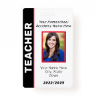 Homeschool Teacher ID Badge