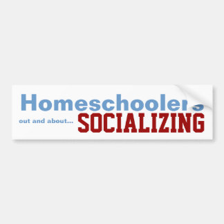 Homeschoolers - Socialising Sticker