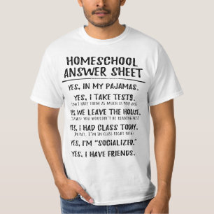 Homeshool Student Soialized Inspired  T-Shirt