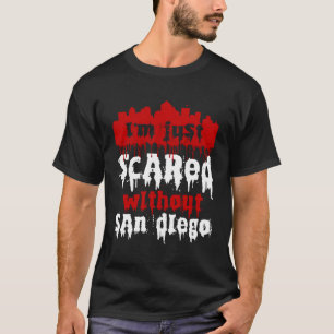 Homesick San Diego America American Halloween Scar T-Shirt