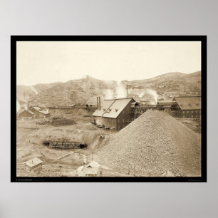 Homestake Gold in Lead City SD 1899 Poster