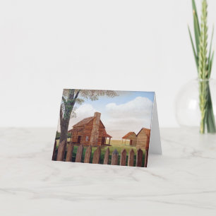 Homestead by Jim Ivey--Blank Notecard