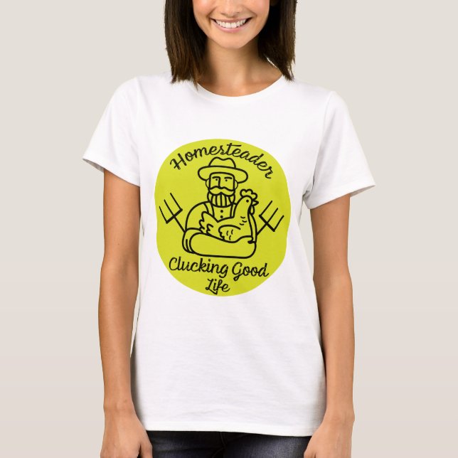 Homestead Farmer T-Shirt (Front)