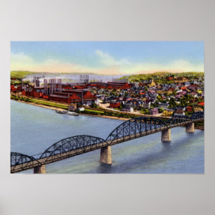 Homestead Pennsylvania Steel Mills Poster