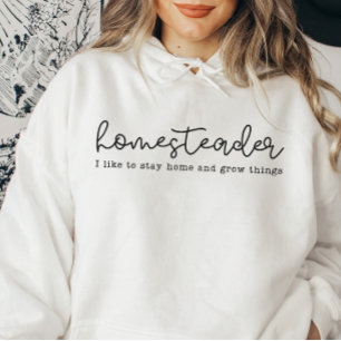 Homesteader Mum Homesteading Mama Hoodie