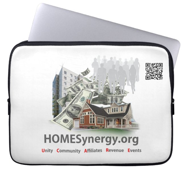 HOMESynergy - Laptop Sleeve 13" (Front)