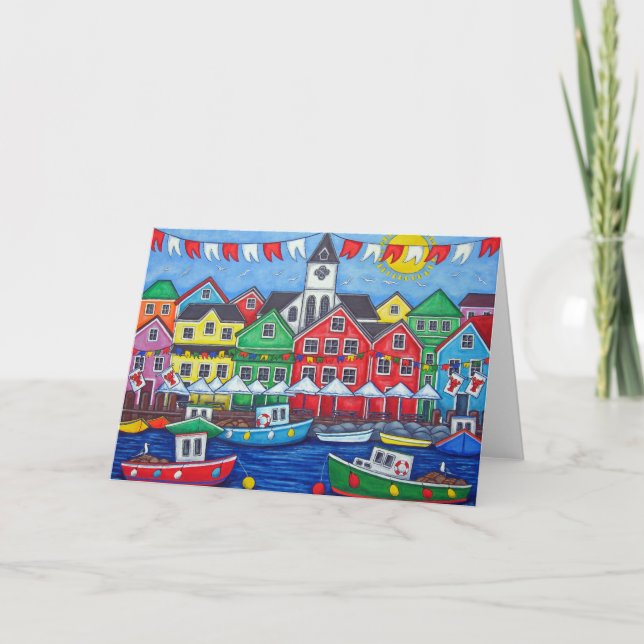 Hometown Festival Greeting Card (Front)