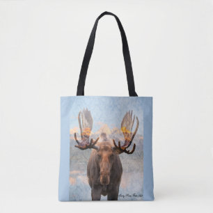 Hometown Moose Tote Bag