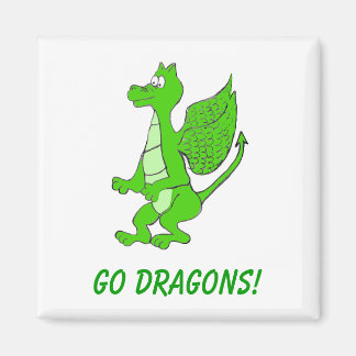 "Hometown Pride" Square Refrigerator Magnet