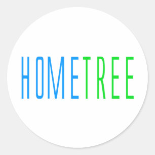 Hometree Classic Round Sticker